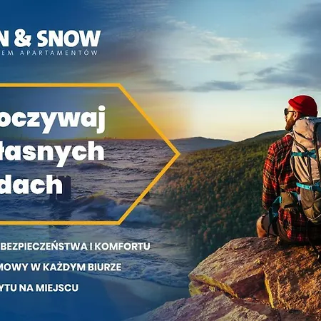 아파트 Sun & Snow, Zakopane Centrum 자코파네